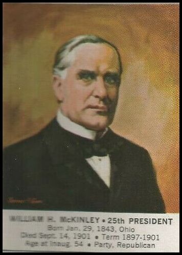 25 William H. McKinley